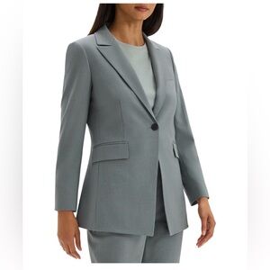 Theory Women’s Etiennette Suit size 10 in Jadeite